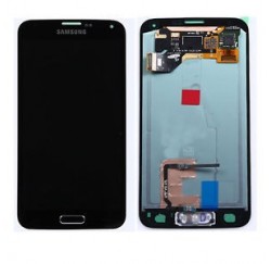 ENSEMBLE VITRE TACTILE + ECRAN LCD SAMSUNG Galaxy S5 SM-G900F - Noir