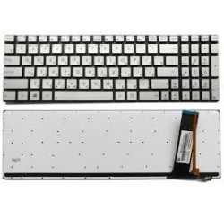 CLAVIER AZERTY NEUF Asus N750J N750JA N750JK N750JV N750JX N750LF - Rétroéclairé - 0KBN0-6625FR00