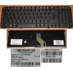 CLAVIER AZERTY NEUF HP Pavilion DV6-1000 - 574261-051 570228-051 AEUT3F00040