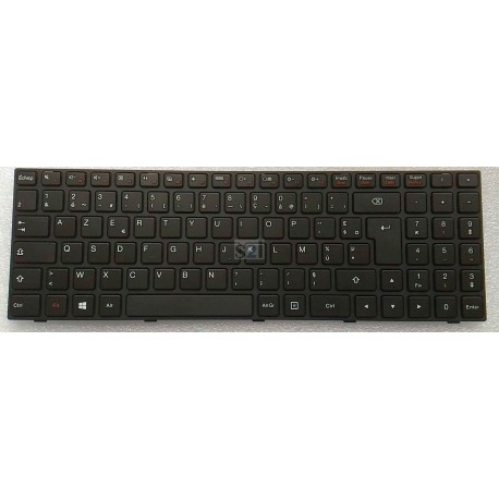 CLAVIER AZERTY LENOVO ideapad 100-15IBY, B50-10 - PK131ER1A18 noir - 5N20H52635