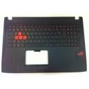 CLAVIER AZERTY NEUF + COQUE ASUS GL502VT, G502VT - 90NB0AP1-R31FR0 - Rétroéclairé