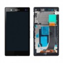 ENSEMBLE NEUF ECRAN LCD + VITRE TACTILE + CADRE Sony Xperia Z LT36i L36H C6603 - Noir