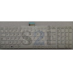 CLAVIER AZERTY NEUF TOSHIBA Satellite C70-B, Satellite C70D-B - V000351580 - Blanc