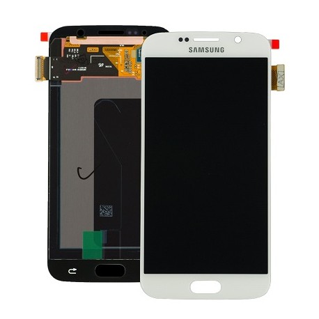 ENSEMBLE NEUF ECRAN LCD + VITRE TACTILE SAMSUNG S6 SM-G920F - GH97-17260B