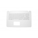 CLAVIER AZERTY NEUF ASUS X751MD, X751LN - 90NB0602-R31FR0 Blanc