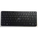 CLAVIER AZERTY NEUF HP Elitebook 820 G1, 840 G2 - 730540-051  - Version 1