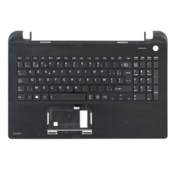 CLAVIER AZERTY + COQUE TOSHIBA Satellite L50-B, L50D-B, L50T-B A000300450 Noir