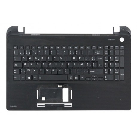 CLAVIER AZERTY + COQUE TOSHIBA Satellite L50-B, L50D-B, L50T-B A000300450 Noir