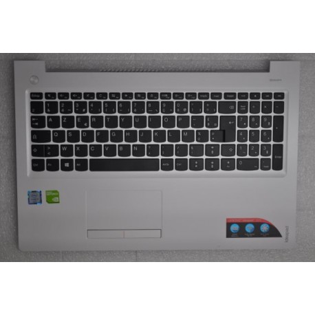 CLAVIER AZERTY NEUF + COQUE IBM LENOVO 310-15ISK  5CB0L80863 Blanc