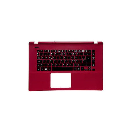 CLAVIER AZERTY NEUF + COQUE ROUGE ACER ES1-520 6B.G2NN2.015