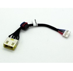 CONNECTEUR DC JACK + CABLE IBM LENOVO G400, G505S - DC30100PD00 DC30100PE00 DC30100NW00 41044N000