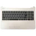 CLAVIER AZERTY + COQUE NEUF HP 15-AC  15-AF - 813976-051 - Gar.1 an