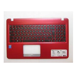 CLAVIER AZERTY NEUF + COQUE ASUS Vivobook 15 R540LJ - 90NB0B14-R30080 Rouge