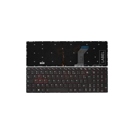 CLAVIER AZERTY NEUF IBM LENOVO Ideapad Y700-15  - NSK-BFLBN - Sans Cadre