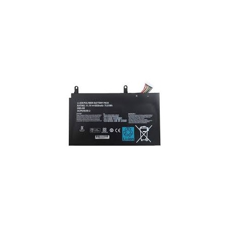 BATTERIE NEUVE GIGABYTE P35N P35W P35X P37K P37X P57X P35G P57W 6830mAh 75.81Wh - GNS-I60