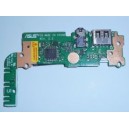 CARTE CONTROLEUR USB, JACK, LECTEUR DE CARTE ASUS K551LN - 90NB05F0-R10020