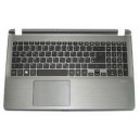 COQUE SUPERIEURE + CLAVIER ACER Aspire V5-572G V5-572P V5-572PG - 60.M9YN7.029 Silver Gris