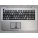 CLAVIER AZERTY NEUF + COQUE ASUS X555, X555LD -  90NB0AF2-R31FR0 Argenté