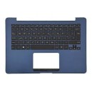 CLAVIER AZERTY + COQUE BLEUE ASUS UX530U - 90NB0ED2-R31FR0