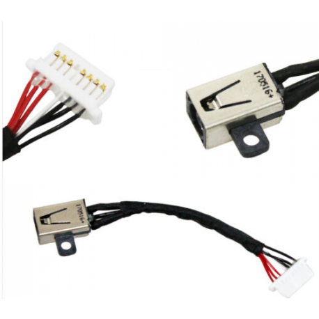 CONNECTEUR DC JACK + CABLE DELL Inspiron 17 7000 7773 7778 7779 P30E001 P30 6VV22 06VV22