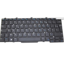 CLAVIER AZERTY NEUF DELL LATITUDE E7480, 7480 - FTTYH 0FTTYH NSK-LKAUW   Non Rétroéclairé