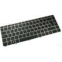 CLAVIER AZERTY HP Elitebook Folio 1040 G3 - Cadre Gris - Rétroéclairé 818252-051 844423-051