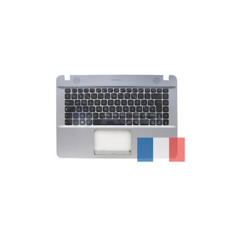 CLAVIER AZERTY + COQUE GRISE ASUS X441BA - 90NB0E22-R31FR0