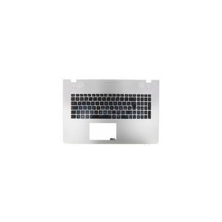 CLAVIER AZERTY RETROECLAIRE + COQUE ASUS N76VZ - 90R-NAL1K3900Y