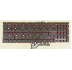 CLAVIER RETROECLAIRE ROUGE MSI Thin GF75 8RC / GF75 8RD / GF75-9SC