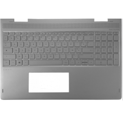 CLAVIER AZERTY + COQUE SILVER HP X360 15-BP - 920216-051