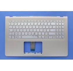 CLAVIER AZERTY RETROECLAIRE + COQUE DOREE ASUS X530FA, X530FN, X530UA, X530UF, X530UN - 90NB0IA6-R32FR0