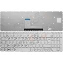 CLAVIER AZERTY BLANC TOSHIBA Satellite C70-C