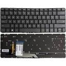 CLAVIER QWERTY GB NOIR HP X360 13-4000 - 806500-001 Rétroéclairé