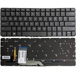 CLAVIER QWERTY GB NOIR HP X360 13-4000 - 806500-001 Rétroéclairé