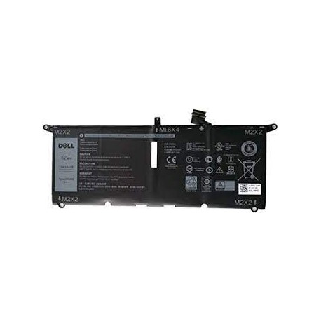 BATTERIE MARQUE DELL XPS 13 9380, INSPIRON 13 7390, VOSTRO 5390 - DXGH8 0DXGH8 7.6V 6500mAh 52Wh