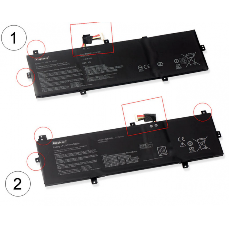 BATTERIE NEUVE COMPATIBLE ASUS UX430UA - C31N1620 0B200-02370200 4210MAH