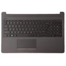 CLAVIER AZERTY + COQUE noire HP 250 G7, 255 G7 - Gar.1 an