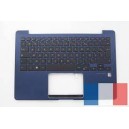 CLAVIER AZERTY + COQUE BLEUE ASUS UX330UA, UX3310UA, UX330UAK - 90NB0GZ1-R31FR0