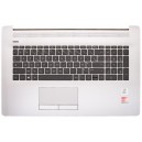 Coque supérieure+clavier Azerty HP 470 G7 Silver - Gar.6 mois