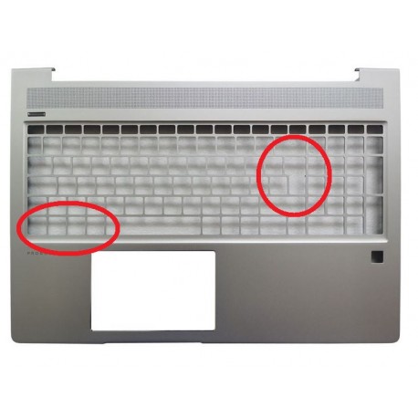 COQUE SUPERIEURE SILVER HP Probook 450 G6 455 G6, 455R G6, 450 G7