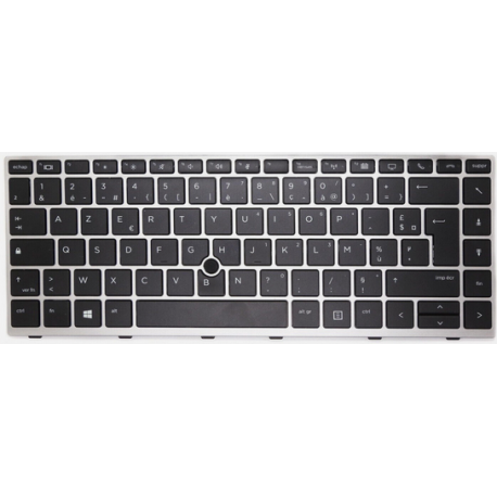 CLAVIER AZERTY HP EliteBook 745 G5, 840 G5 - L14378-051 Rétroéclairé