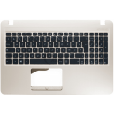 CLAVIER AZERTY NEUF + COQUE ASUS R540LJ, X540LA - 90NB0B01-R30080 Doré - Gris Champagne