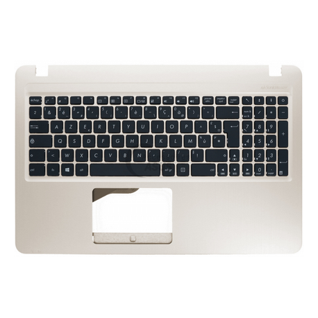 CLAVIER AZERTY NEUF + COQUE ASUS R540LJ, X540LA - 90NB0B01-R30080 Doré - Gris Champagne