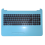 CLAVIER AZERTY NEUF + COQUE HP 15-AY - 855026-051  Bleu