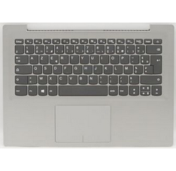 CLAVIER AZERTY + COQUE SILVER LENOVO IdeaPad 320S-14IKB - 5CB0N78371