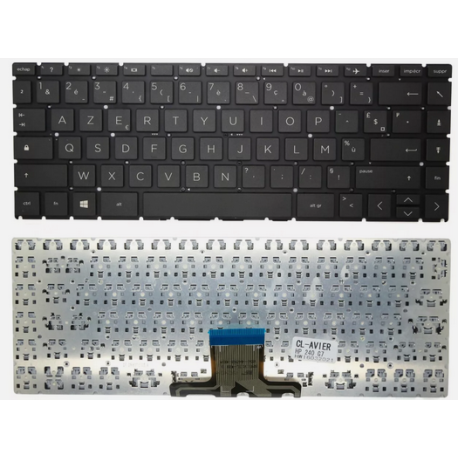 CLAVIER AZERTY HP 240 G7...