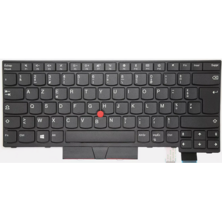 CLAVIER AZERTY LENOVO T470, T480 - 01AX375 01AX416 01AX457 Gar 1 an