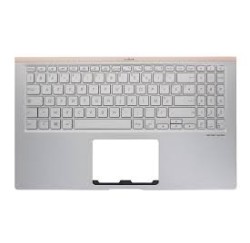 CLAVIER AZERTY RETROECLAIRE + COQUE SILVER ASUS UX533FN - 90NB0JX2-R31FR0