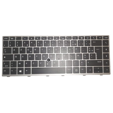 CLAVIER AZERTY HP EliteBook 745 G5, 840 G5 - L14377-051