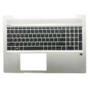 CLAVIER AZERTY + COQUE SILVER HP EliteBook x360 830 G7 - M03903-051